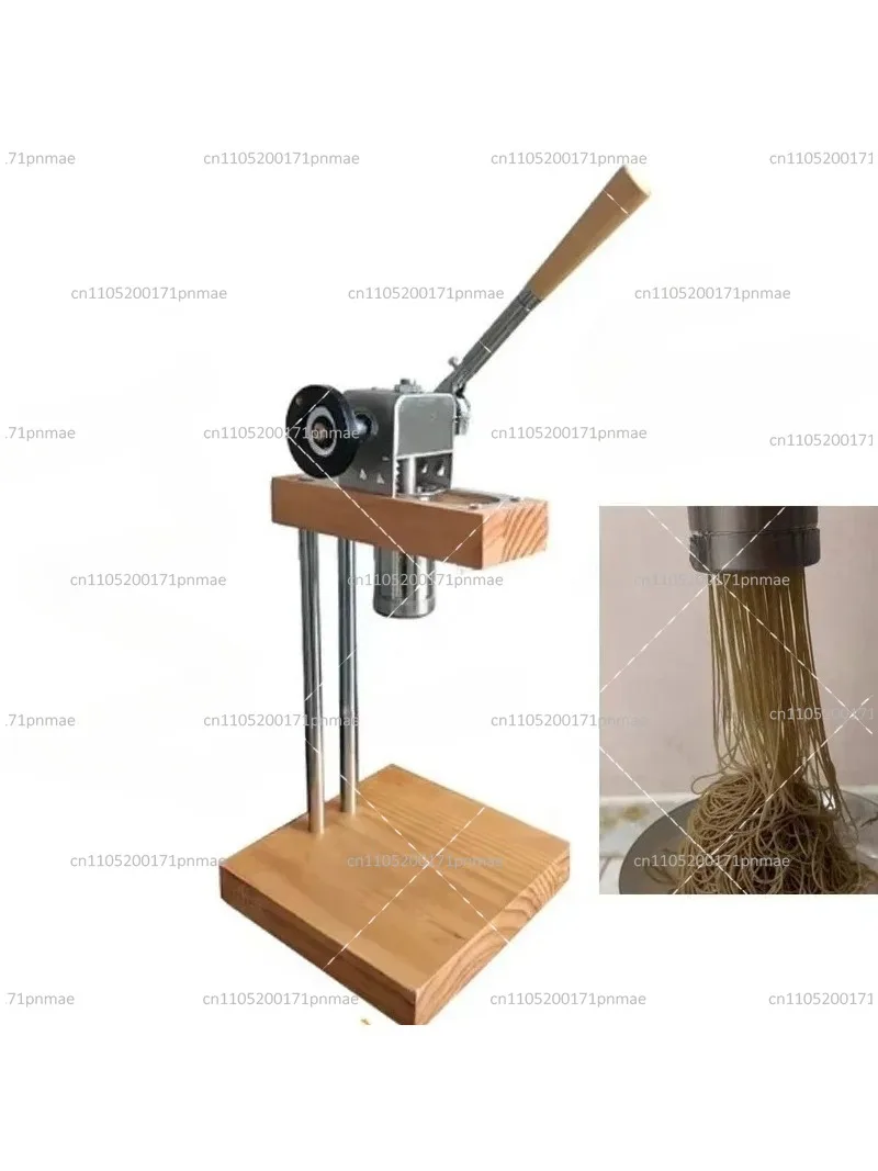 Manual Chestnut Press Machine for Ice Cream Dessert Making