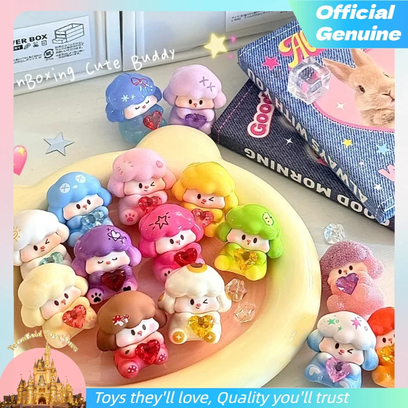

New Original Lovely Buddy Series Blind Bag Collectible Desktop Ornaments Gift Trendy Blind Box Kawaii Toys Funny Ornaments gift