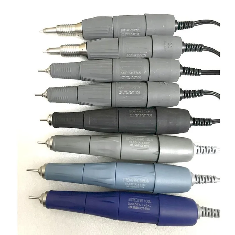 Punho elétrico da máquina do manicure, pena da broca do prego, Handpiece para FORTE 210, 90, 204, 207B, 35K, 45K, 55K, H37L1, H35SPN, 105L, 102L