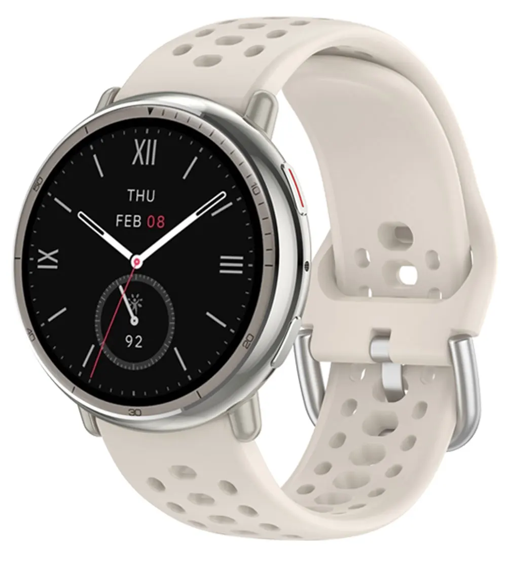 Sport Silikon Armband Für Amazfit Active 2 Original atmungsaktive Armband Intelligente Correa Amazfit Active 2 Armband zubehör – Detail 21