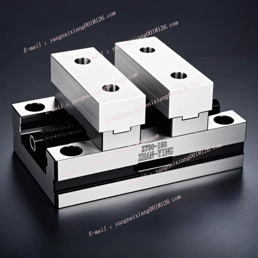 0.02mm Precision CNC Self-centering Vise ZY60-70-90-130 GJ90100 Four-axis Five-axis Concentric Fixture Jig EDM Mechanical Parts