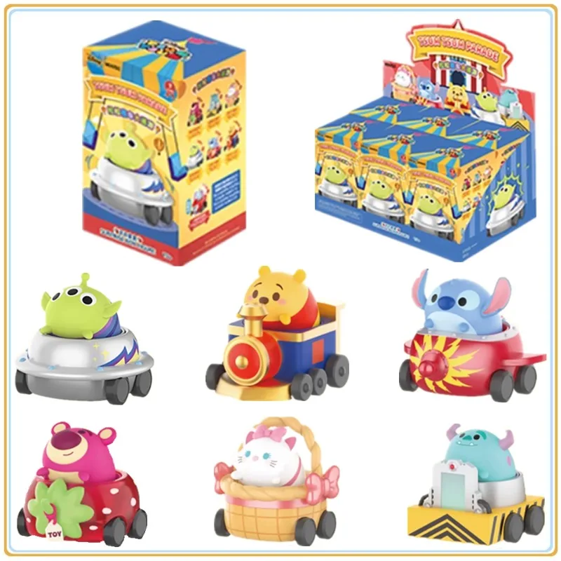

In Stock Original MINISO Disney Song Song Float Parade Series Blind Box Ornament Anime Character Models Toys Gifts