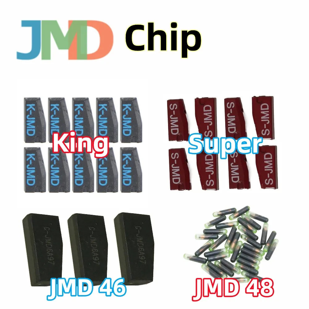 10pcs Original JMD Blue King chip Red Super Chip JMD 48 Transponder for CBAY Handy Baby Key Copier to Clone 46/4C/4D/G/48 Chip