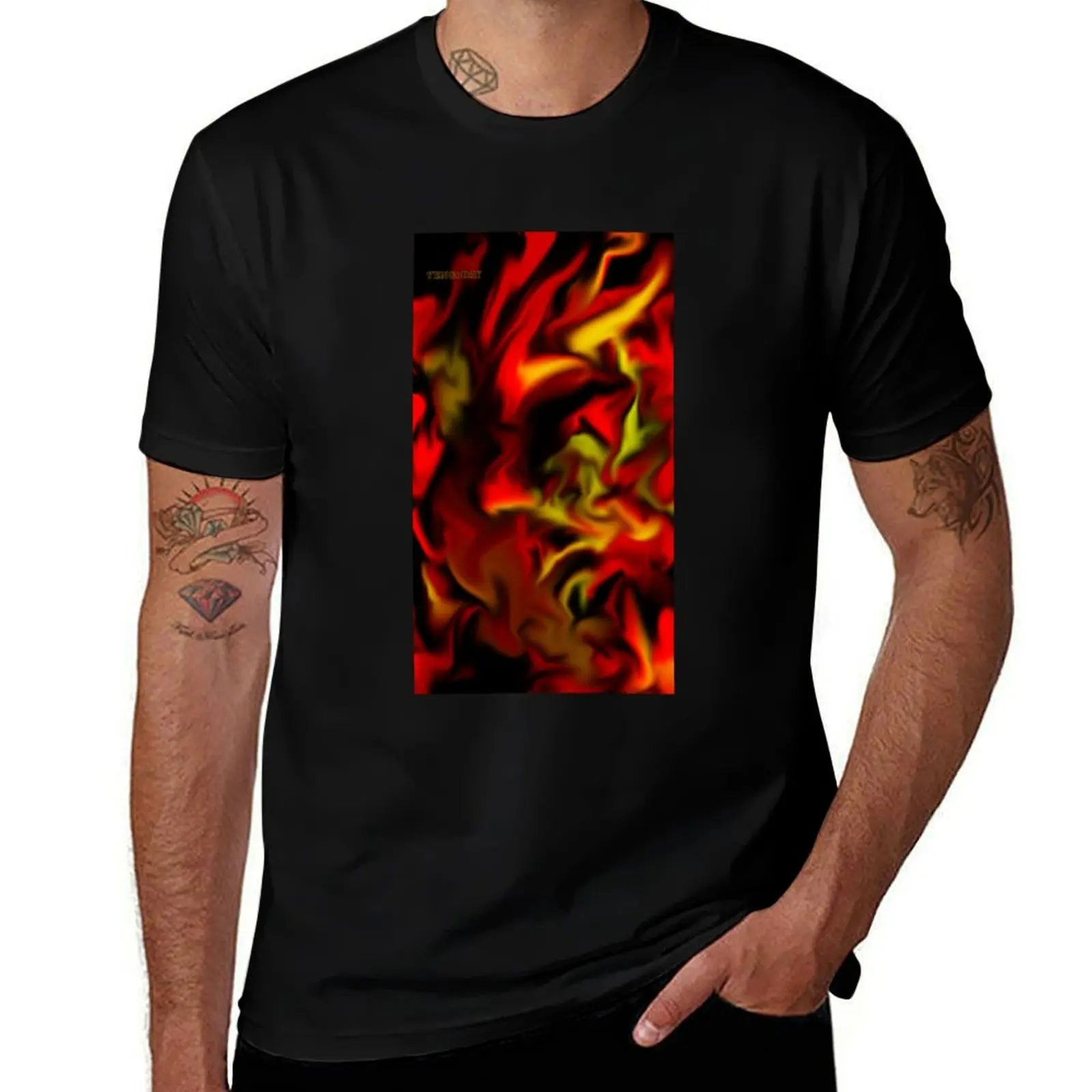 

fire T-Shirt funny meme t-shirts football t shirt anime shirt mens white t shirts