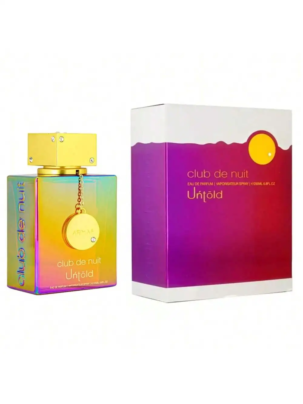 

Club De Nuit Untold For Men Eau De Parfum Spray, 3.6 Ounce,Perfume For Men, Long Lasting Scent, Gifts For Loved Ones.