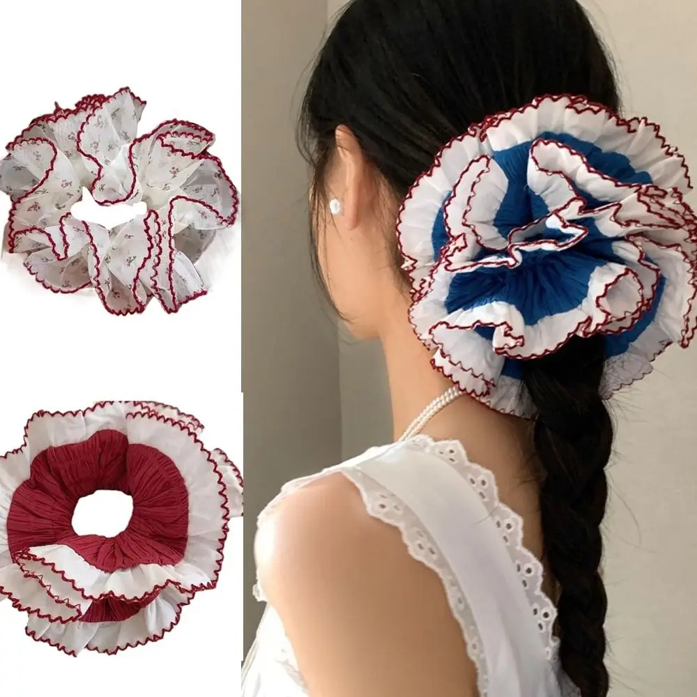

Korean Style 7inch Hair Band Lace Large Size Headband High Elasticity Head Ornament Clothing Accessories