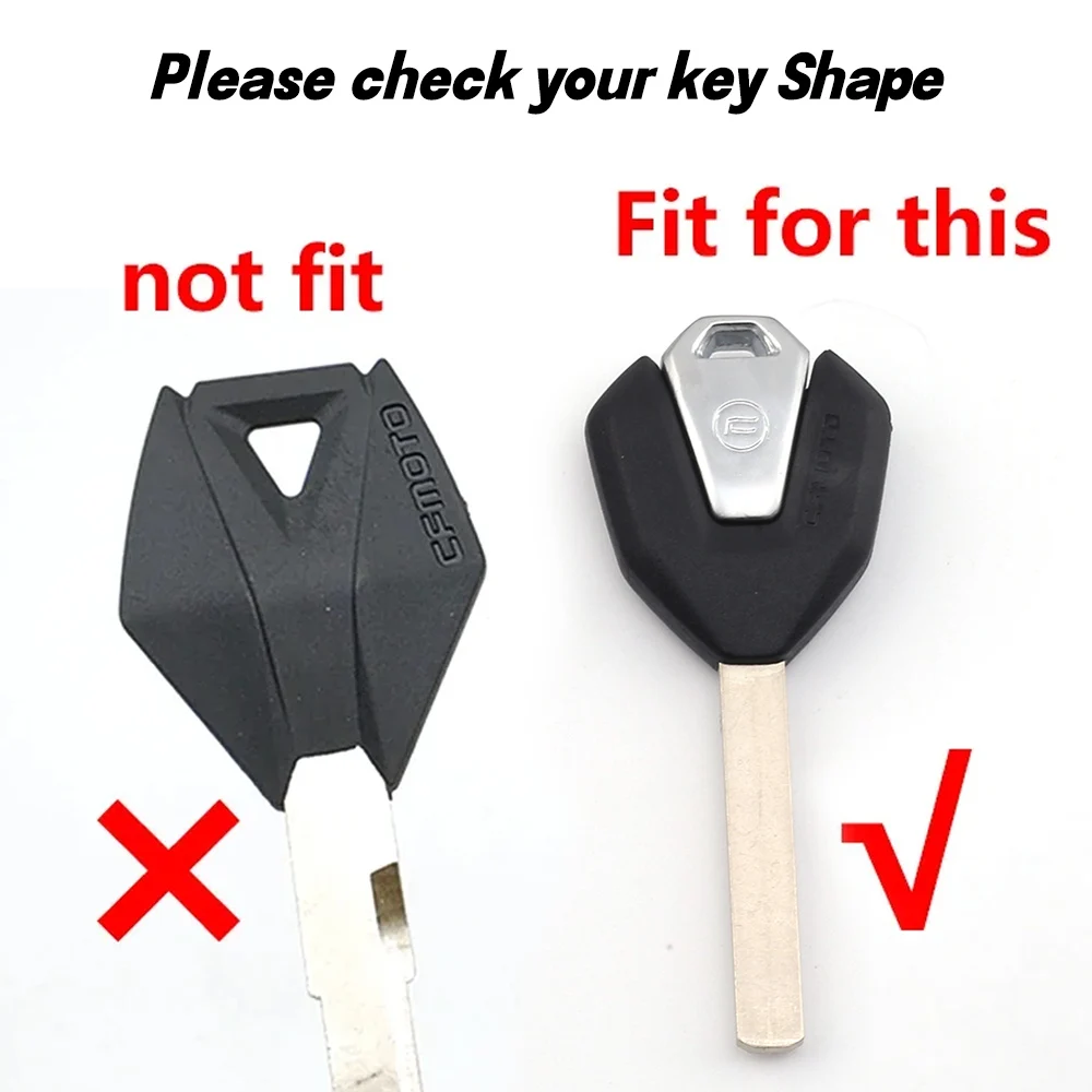 For Cfmoto 450Mt 450Mt Mt450 CNC Aluminum Key Case Cover Shell Keychain Protection Motorcycle Accessories