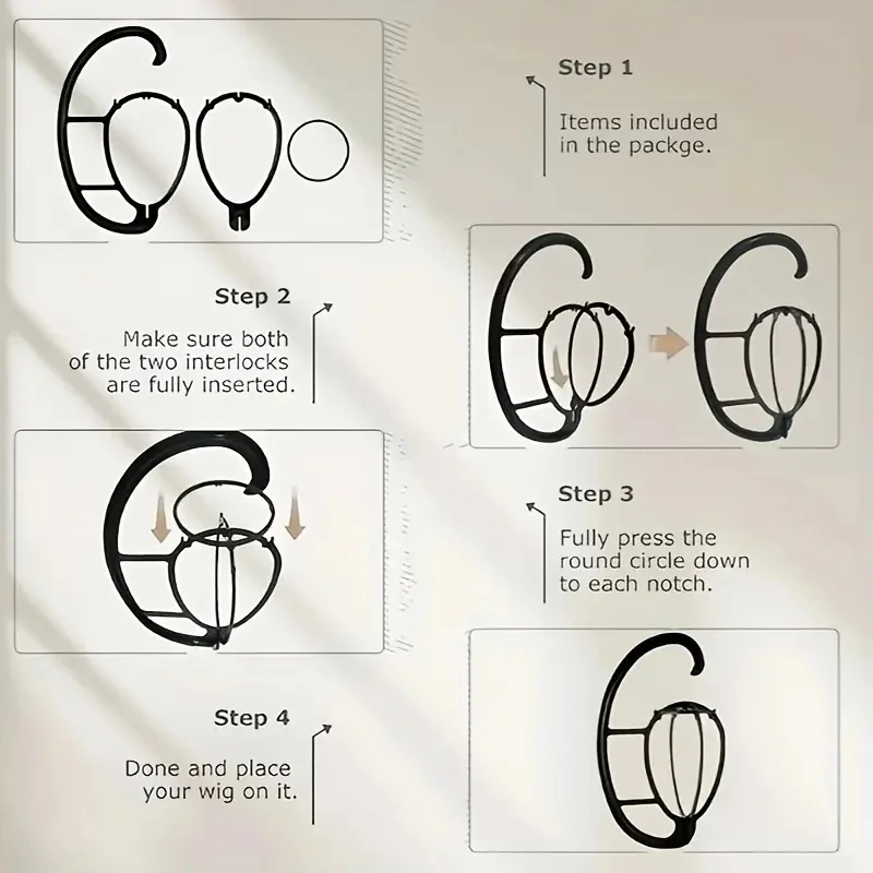 حامل شعر مستعار، حامل تجفيف الشعر المستعار، هدايا على شكل شعر مستعار للسيدات ومصففي الشعر، أدوات تصفيف الشعر ذات المظهر العصري