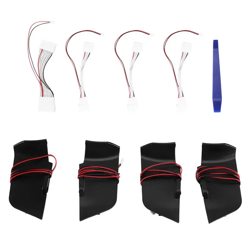 

Для Toyota RAV4 2019-2024 внутренний светильник дверная чаша подлокотник атмосфера рамка ручка свет