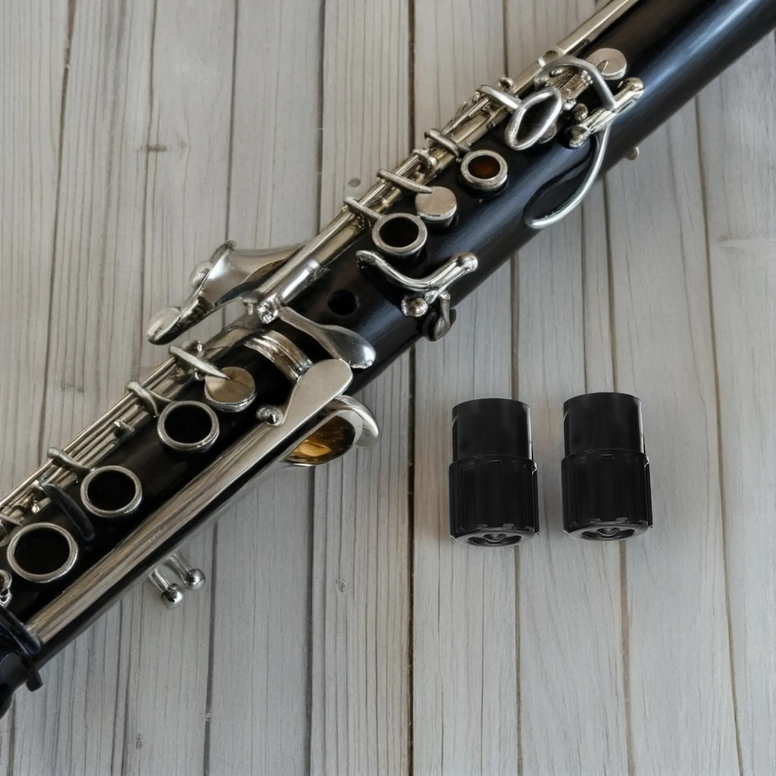 2Pcs Safety Saxophone Stopper Smooth Surface Durable and Long-Lasting for Alto Saxophone Sax Accessory Musical Instrument Supply
