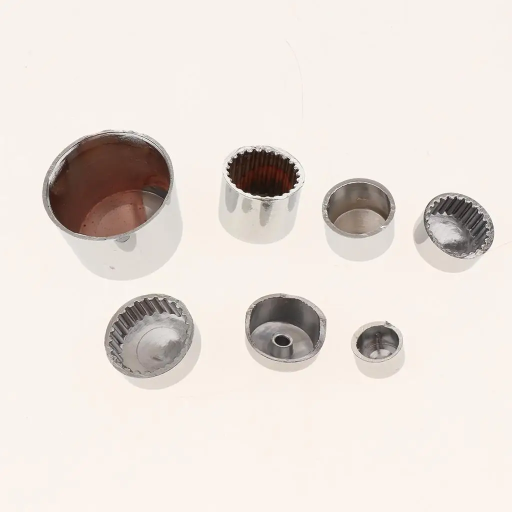 87 Piece Chrome Bolt Topper Caps Motorcycle Round Cover Plugs for Harley Softail Twin Cam Restoration Project