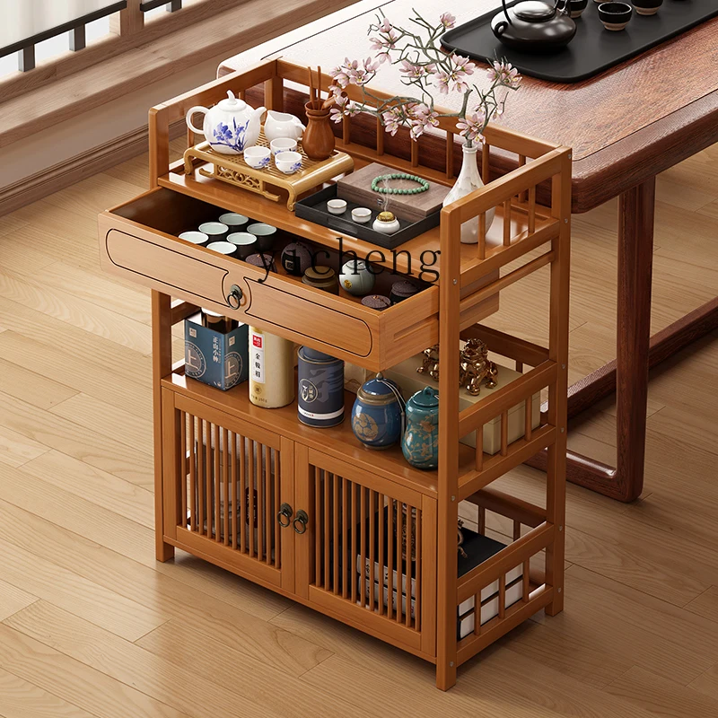 

ZYA table side small cabinet living room sofa corner side cabinet coffee table tea room tea storage storage rack