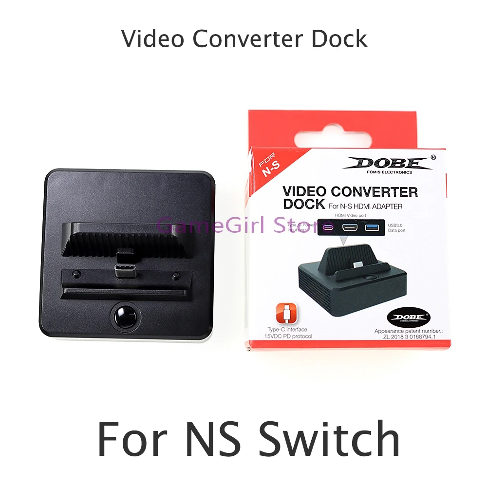 

5pcs For NS Switch Portable Base Station Type-C Interface HDMI-compatible Video Converter Dock Adapter