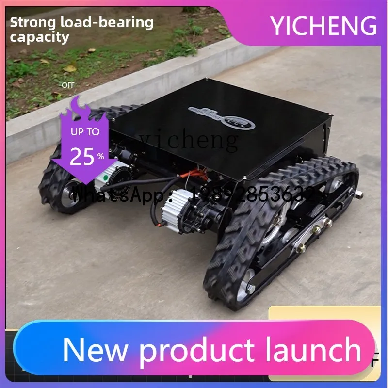 

JX Remote Control Crawler Chassis Rubber Track All-Terrain Transport Vehicle Intelligent Climbing King