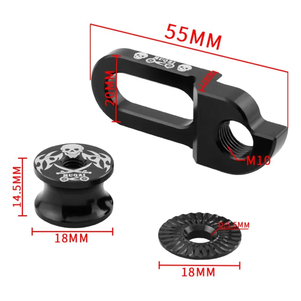 العالمي الدراجة الخلفية Derailleur شماعات موسع سبائك الألومنيوم قابل للتعديل MTB الطريق دراجة الإطار شماعات خفيفة الوزن مستقرة