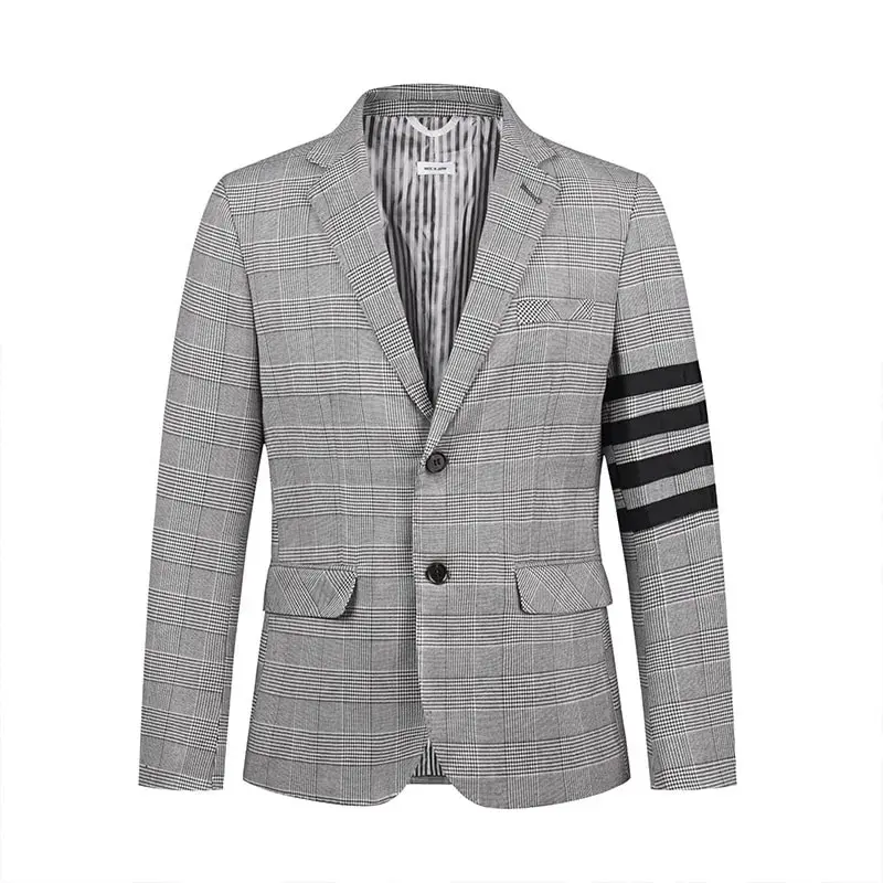 Costume personnalisé à manches courtes pour hommes, coton blanc, col rond, imprimé fin, demi-manche, tendance, nouveau, été, 2019, 9651-T