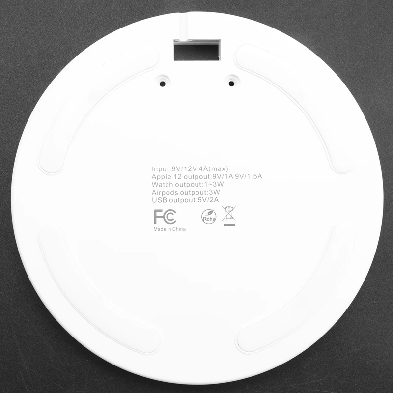 3 في 1 شاحن لاسلكي متعدد الوظائف محطة شحن لاسلكية لمدة 12 ساعة