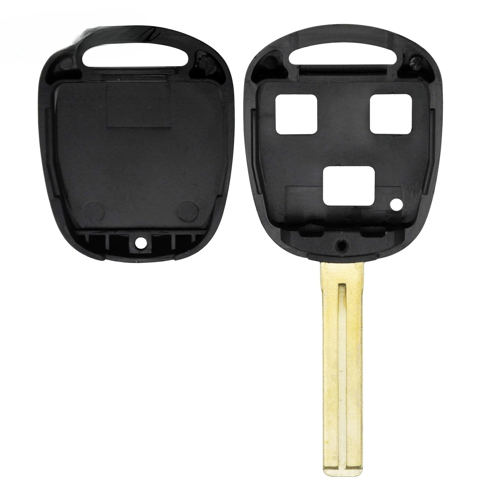 10pcs/lot 2/3 Buttons Remote Car Key Shell Fob For Lexus RX300 ES300 Key Case Replacement