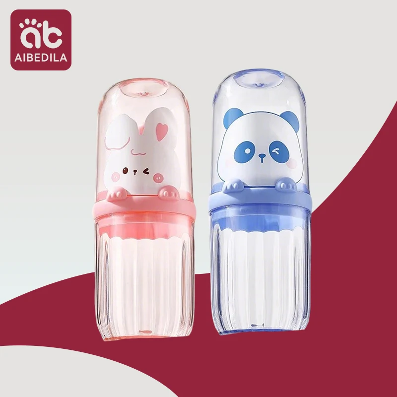 Travel Mouthwash Cup, Brushing Cup, Toothbrush, Toothbrush Cup, CHILDREN'S Set, Portable Home Washing and Toothpaste Storage