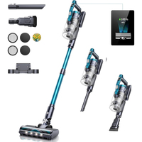 Buture VC60 Cordless Vacuum Cleaner 450W 40kPa 55mins Powerful Suction Wireless Upright Vertical, Home Floor Carpet Car Cleaning
