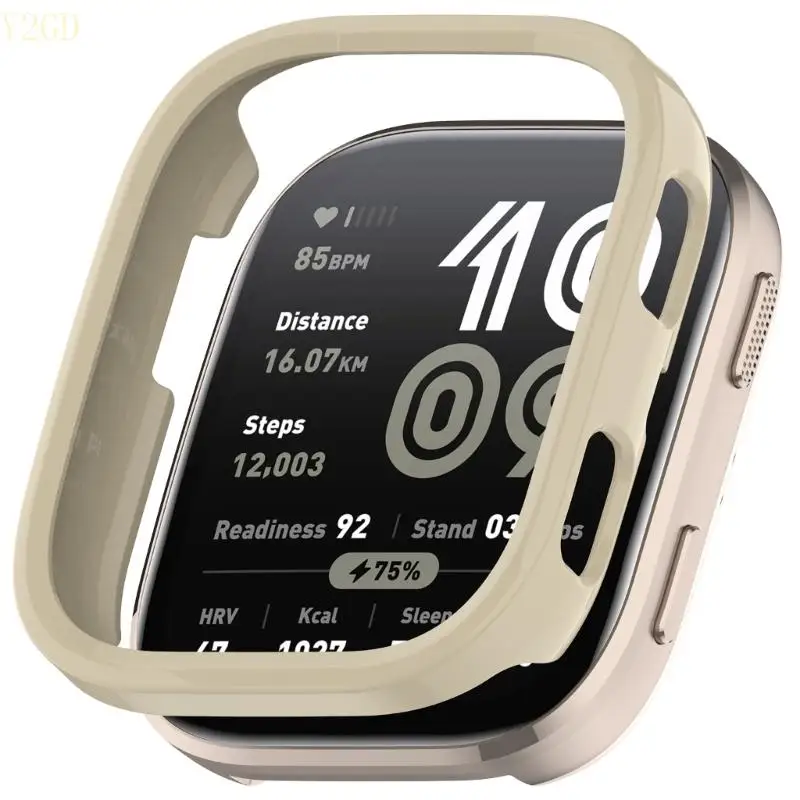 Y2GD PC Housing Smartwatch Protective Case -Funktion ausgehöhltem Design für BIP 6 (A2435) Smartwatch -Ersatz