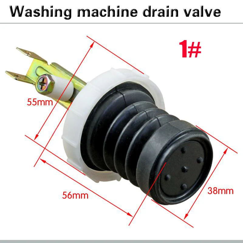 ملحقات قابس المياه الأساسية لصمام تصريف الغسالة، الجزء الأساسي لصيانة الأجهزة #4
