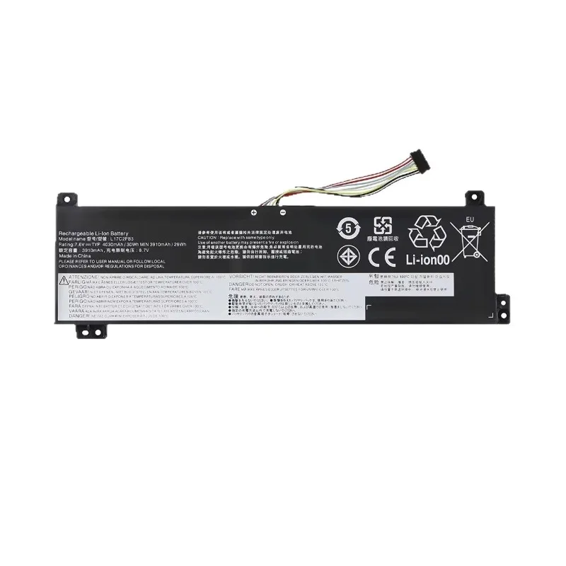 7.6V 30Wh L17M2PB3 L17M2PB4 L17C2PB3 L17L2PB3 Laptop Replacement Battery For Lenovo V130 V330 V530 Series Notebook