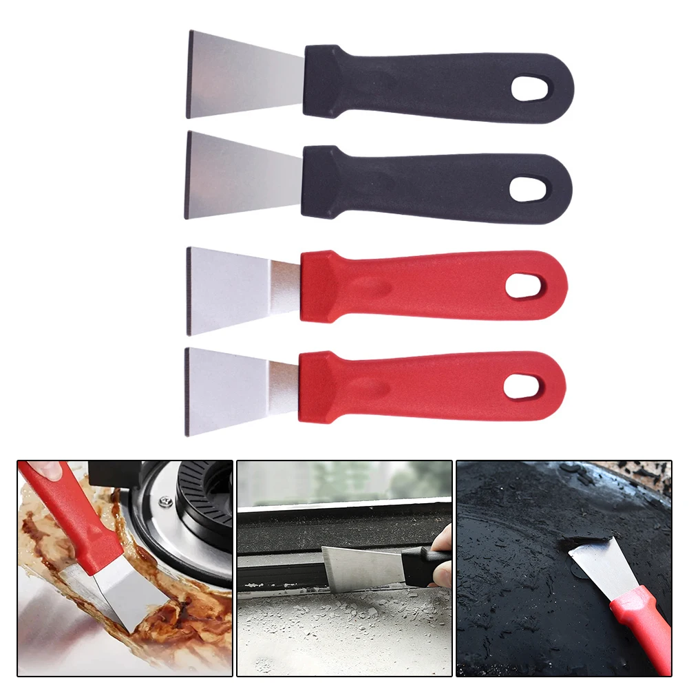 For Grill Cleaning Curved Shovel Scraper Cleaning Shovel Putty Home Cleaning Beveled Scraping Edge Efficient Cleaning