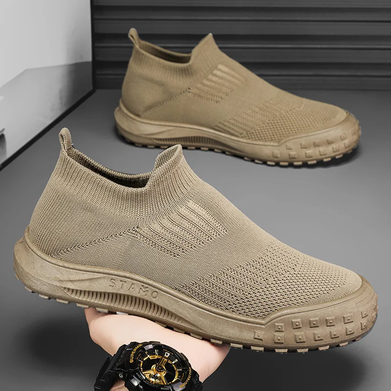 Replica Sneakers Men Casual Shoe for Men Shoes Brands 2024 Men\'s Summer Breathable Shoes Sale Original Sports Offer Man White