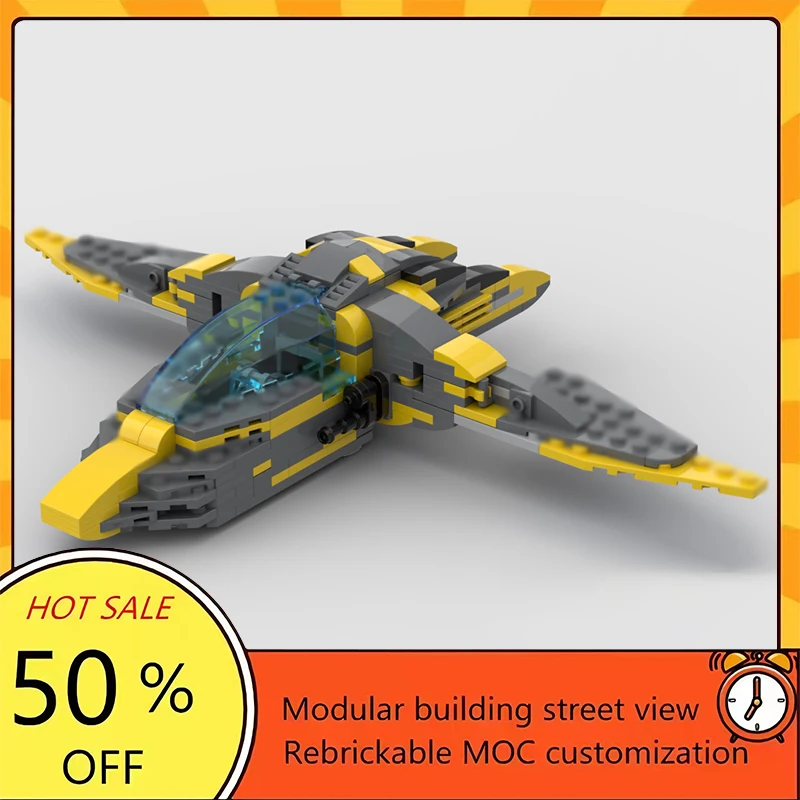 

290PCS Popular Space War Movie Model MOC Building Bricks Spaceship Modular Technology Gifts Holiday Assemble Children Toy Suit