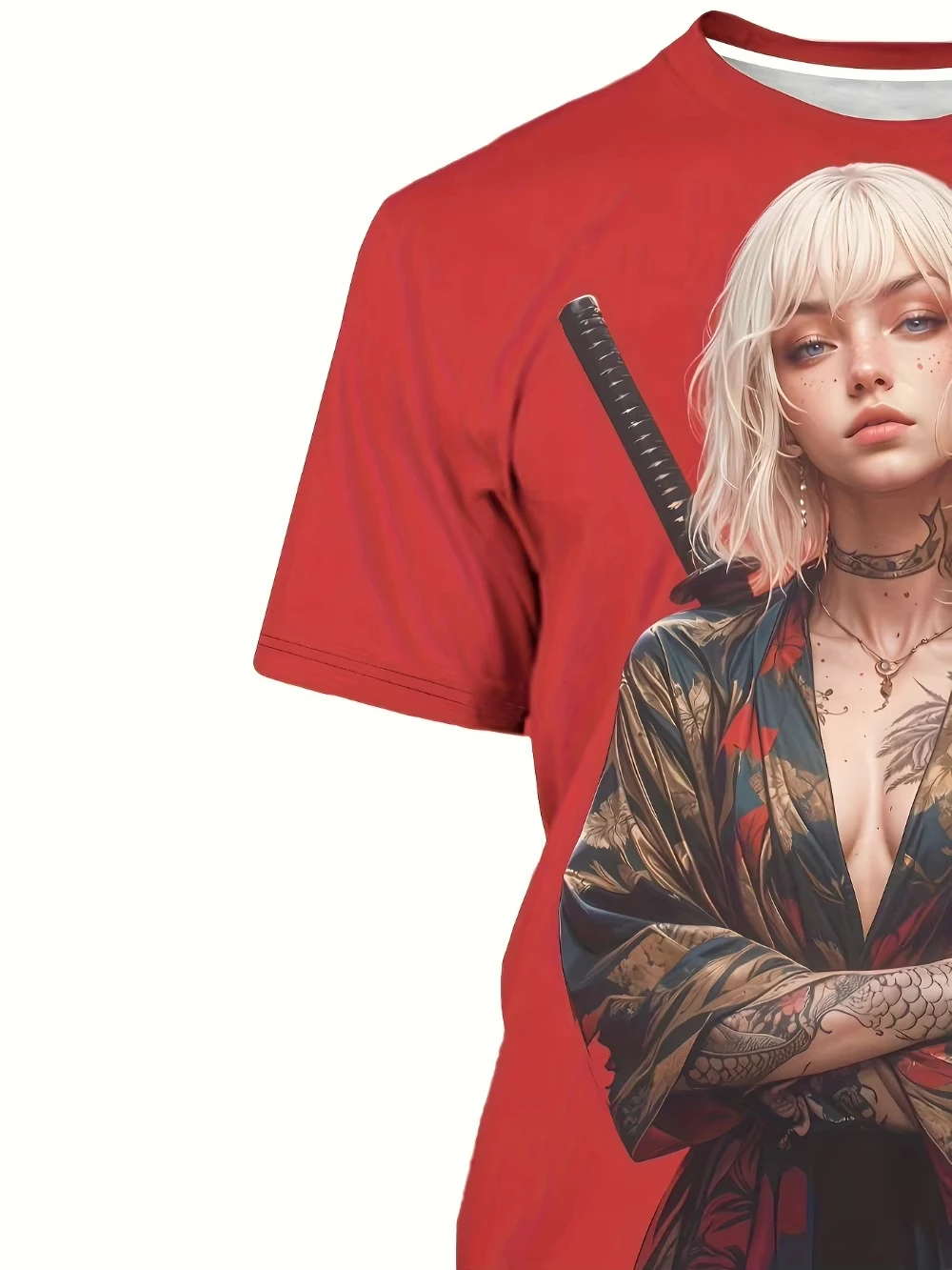 Мужская футболка с изображением аниме и 3d принтом, летняя мужская футболка для отдыха, быстросохнущая мужская футболка, детская одежда, футболка Y2k Woman