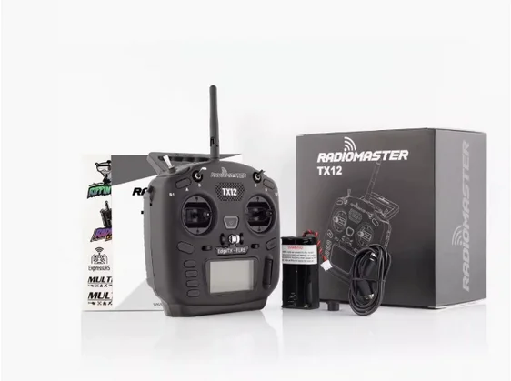 

RadioMaster TX12 MKII MK2 Mark 2 Radio ELRS/CC2500 EdgeTX OpenTX 16CH Multi-Module Radio Control Transmitter