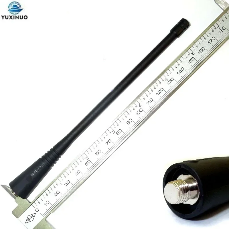 UHF 400-470mhz Flexible Whip Antenna Long Antenna for Motorola GP338 GP328 GP3188 GP3688 GP68 GP340 GP88S CP140 Two Way Radio