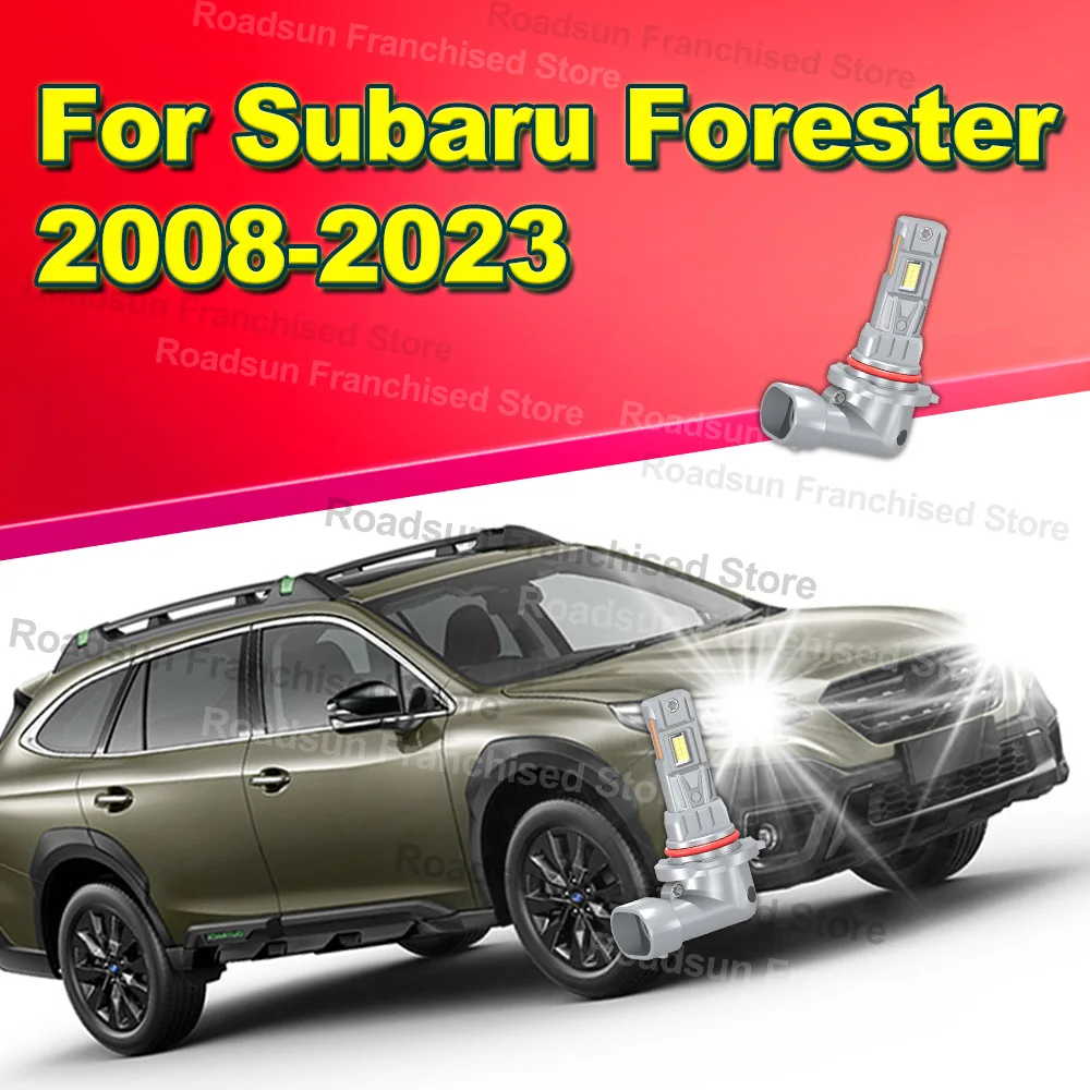 

2 лампы для автомобильных фар 30000LM, яркие для Subaru Forester 2008-2023 2009 2010 2011 2012 2013 2014 2015 2016 2017 2018 2019