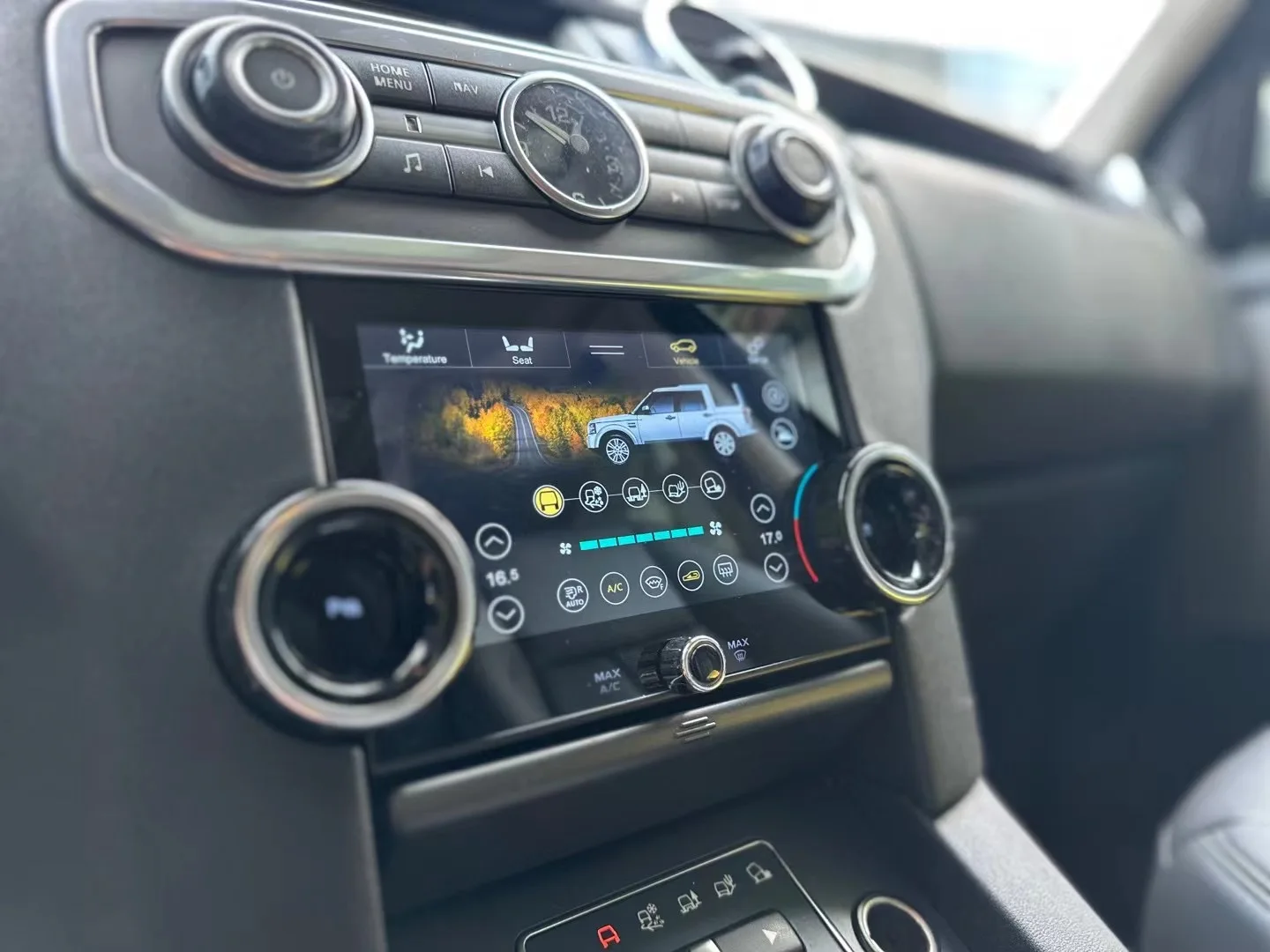 Car A/C Climate Control LCD Screen For Land Rover Discovery 4 2010-2016 AC Air Conditioning Panel Auto HD Touch Unit Original UI