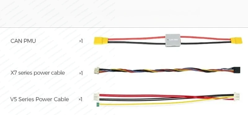 CUAV CAN PMU/UAVCAN Bus Digital High Precision Voltage And Current Detection APM/PX4 Open Source thumbnail 5