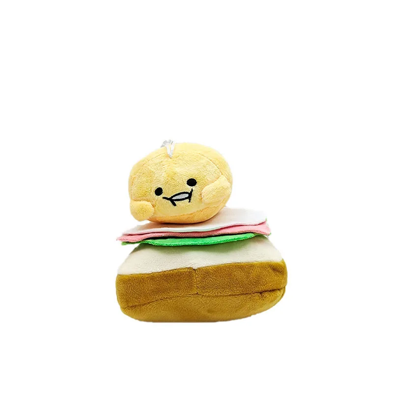 Kawaii Gudetamas Plush Toys Cute Egg Yolk Hamburg Sandwich Dolls Cartoon Stuffed Toys Kawaii Room Decor Gift For Friends