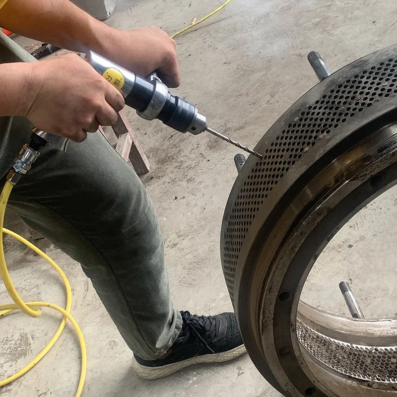 Pneumatic t-apping machine pistol pneumatic drill with positive and negative rotation high-speed drilling machine