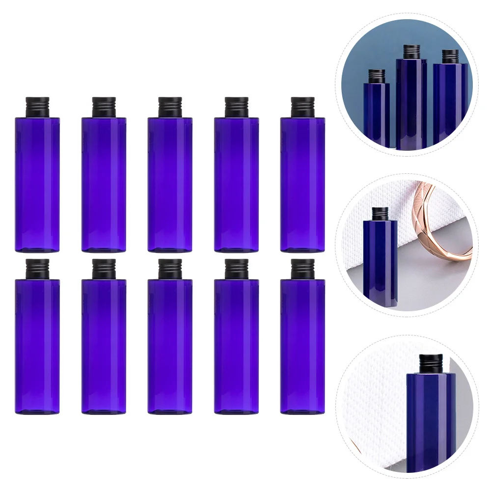 

10Pcs Premium Material Travel Bottles Refillable Containers for Shampoo Body Wash Hair Gel Storage Bottle
