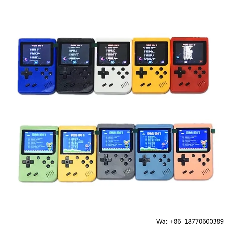 400 in 1 Handheld Game Console 2.4'' Screen Mini Portable Gaming Device Pocket Game Console