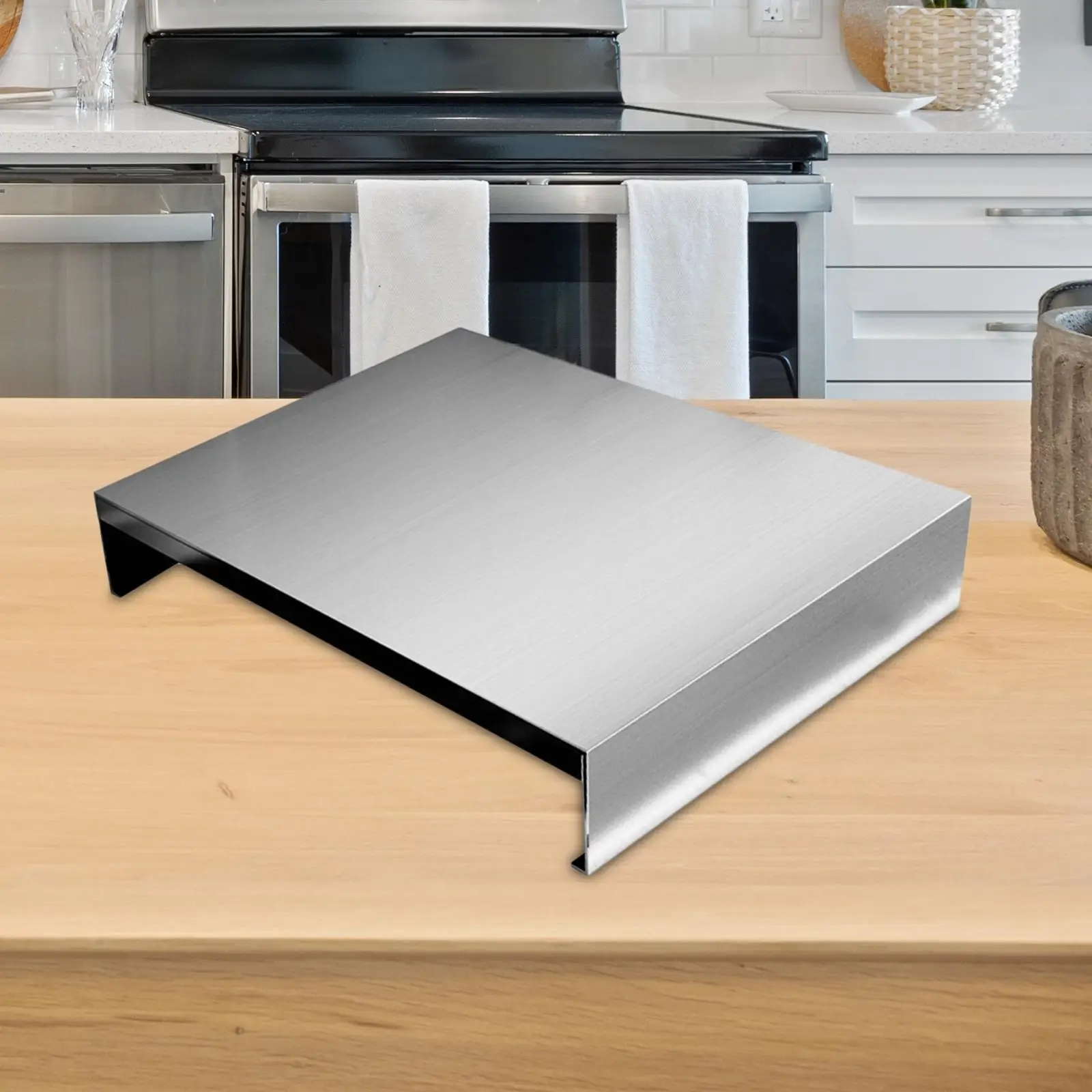 

Stoves Top Cover Space Saving Pan Organizer Cooker Rack Stainless Steel Induction Cooker Rack Stoves Stand Rack for Kitchen Pot