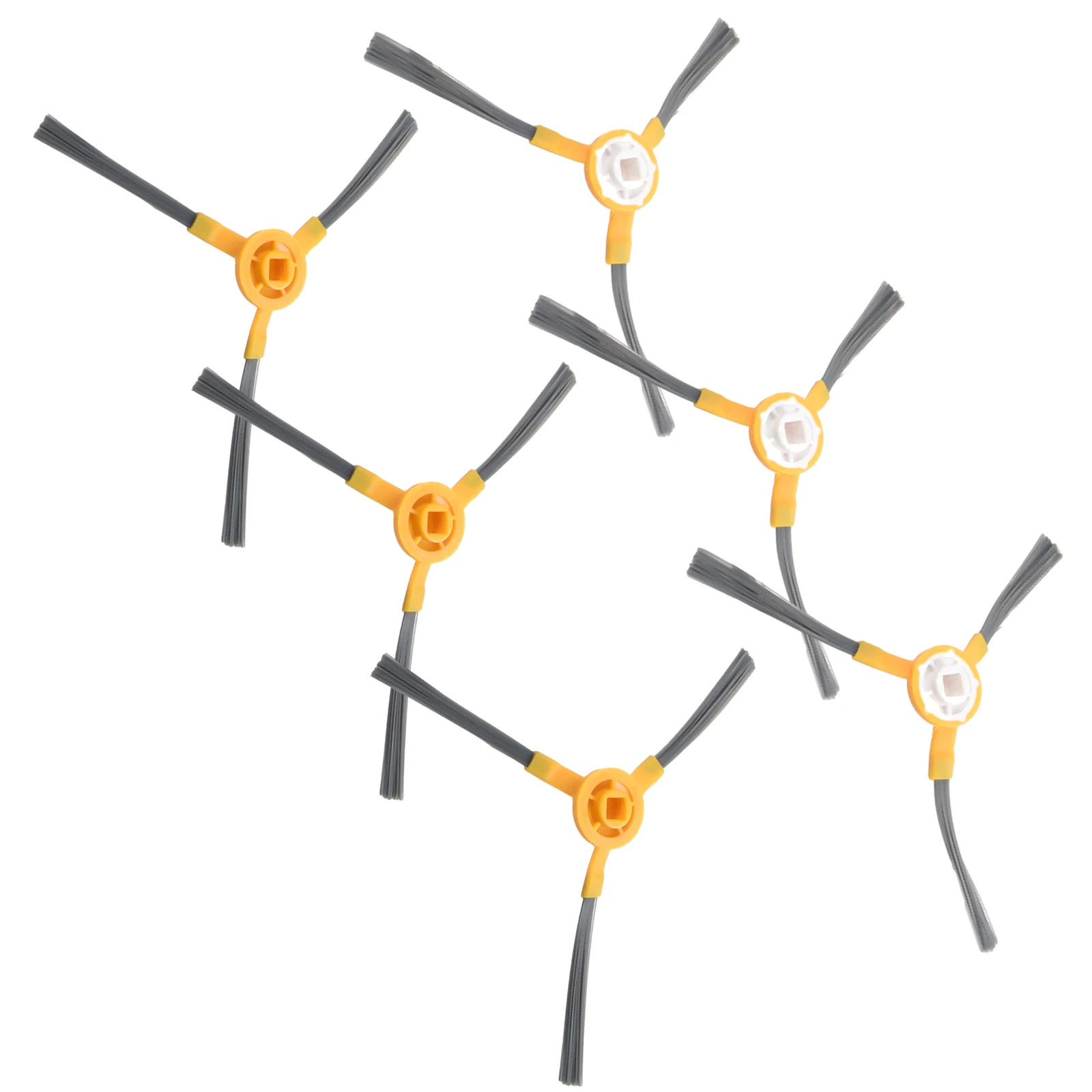 6PCS Side Brushes For NETBOT S15 Robot Vacuum Cleaner Parts Accessory Household Sweeper Cleaning Tool Replacement