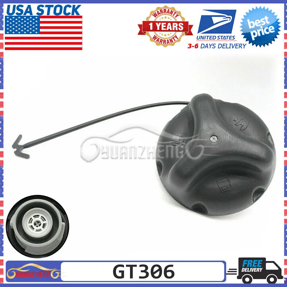 XUAN Car Fuel Tank Gas Oil Filler Cap Covers 25827646 GT306 For Hummer H2 H3 H3T 3.7L 5.3L 6.0L 2004-2010