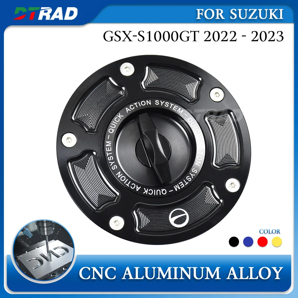 

For SUZUKI GSX-S1000GT GSXS GSX-S 1000GT GSX S1000GT S 1000 GT Accessories Keyless Quick Release Racing Aluminum Fuel Tank Cap