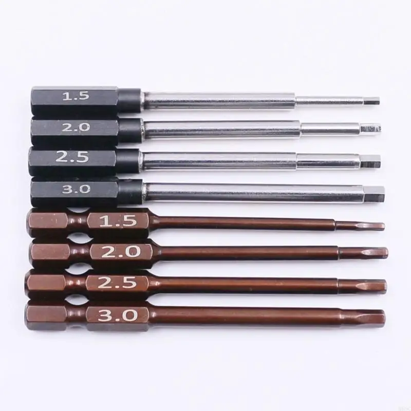 

M89C Screwdriver Set For Model Aircraft Repair with 1.5/2.0/2.5/3.0mm Size Head Professional Hobbyist Accessory