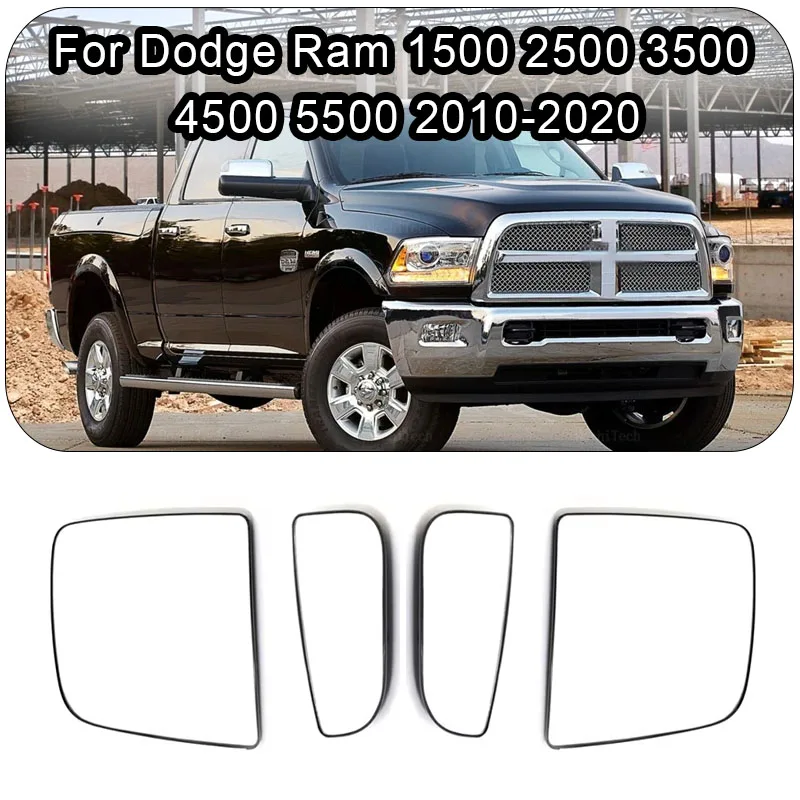 

Door Wing Rearview Mirror Glass Side Mirror Lens Heated Side Mirror Glass For Dodge Ram 1500 2500 3500 4500 5500 2010-2020