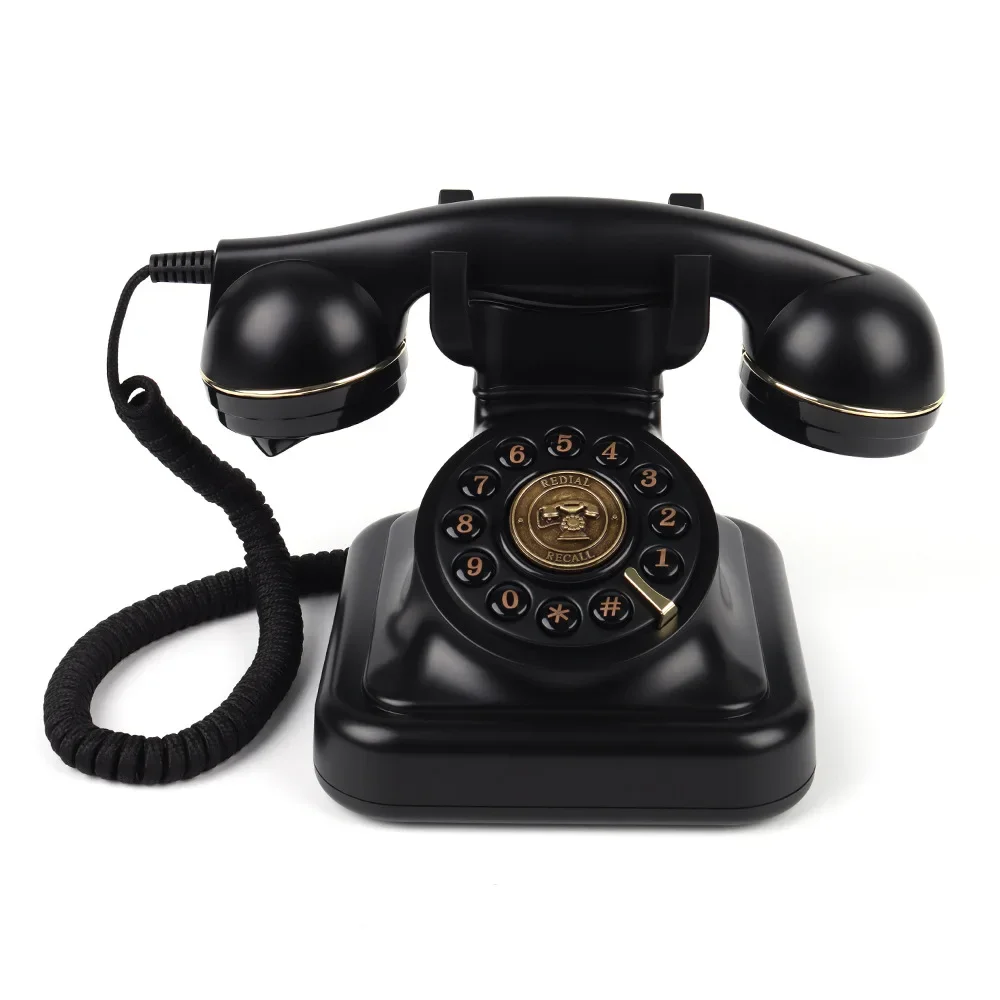 

Mini Corded Telephone Voice Recorder Party Audio Guest Book