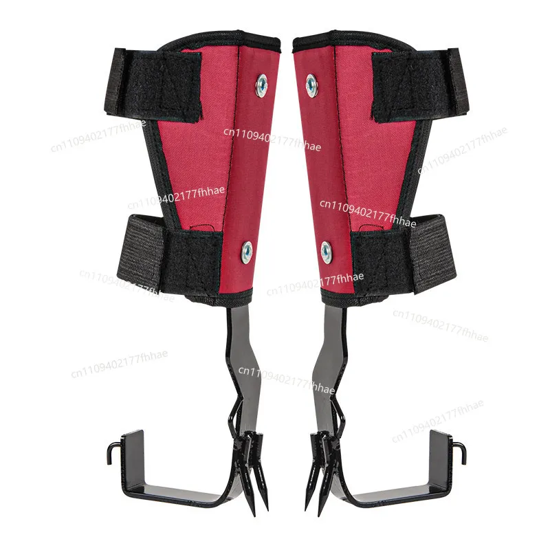 The Tree Climber Stands Upright,  Overall Steel Plate Feet Are Tied with Big Crutches It Can Be Walked Outdoors To Pick Wasps
