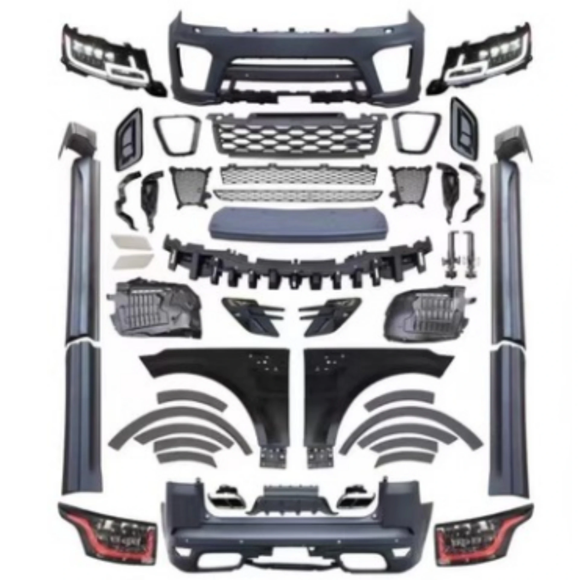 

Комплект для переднего и заднего бампера Land Range Rover Sport 14, 18-22