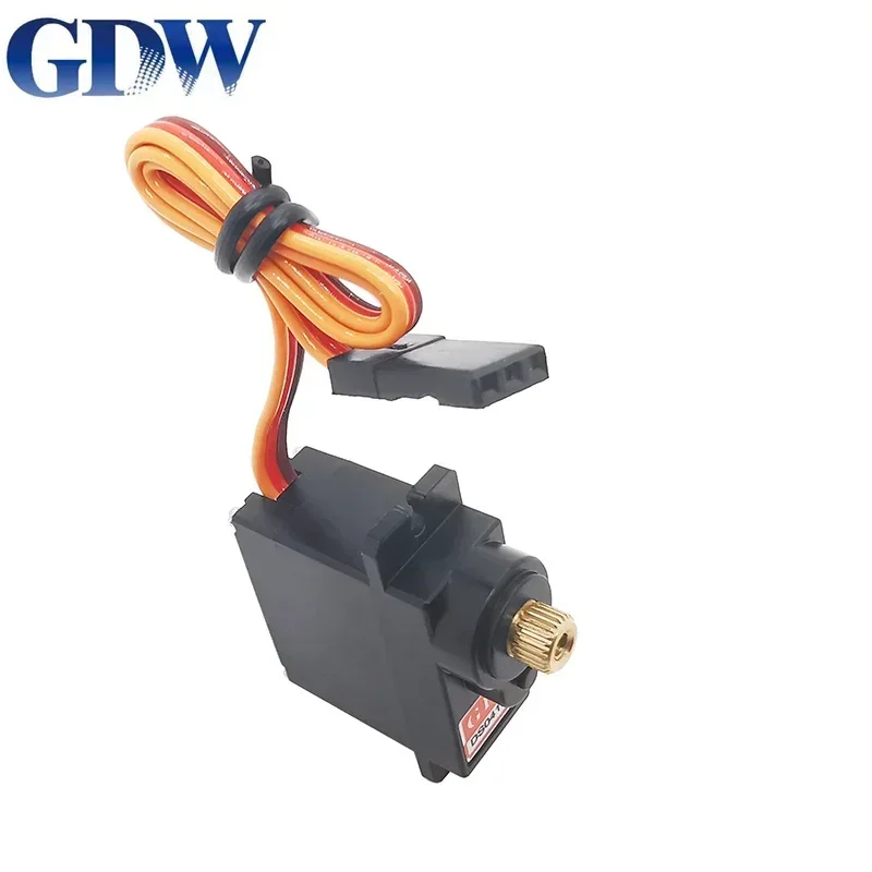 Gdw DS041MG เกียร์โลหะ5KG 7.6V ไมโครมินิเซอร์โวดิจิตอลความเร็วสูง180มุมสำหรับเฮลิคอปเตอร์450แก้ไขปีกหุ่นยนต์ RC